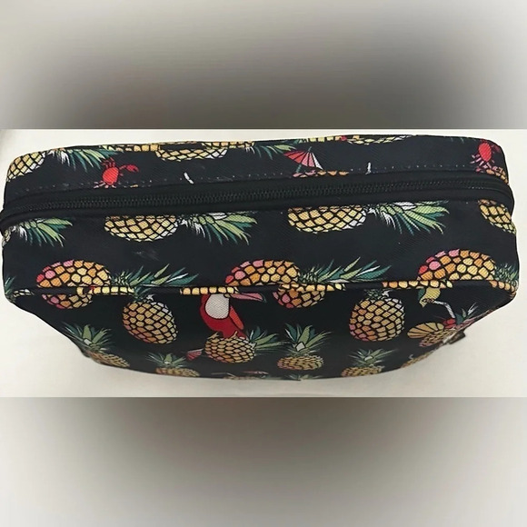 Vera Bradley Toucan Party Lighten Up Cosmetic Case - Picture 2 of 5